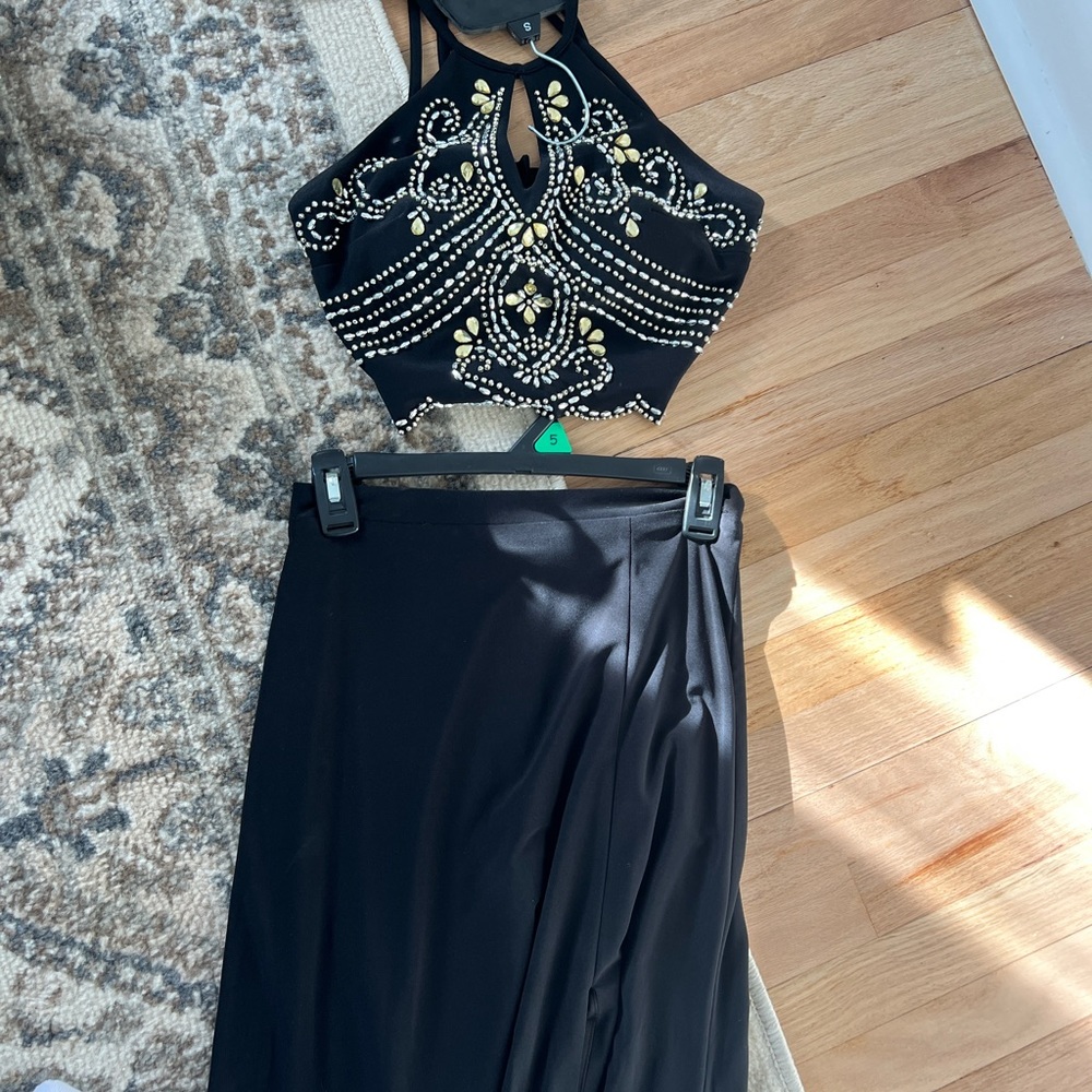 Morgan & Co Two-Piece Prom Dress